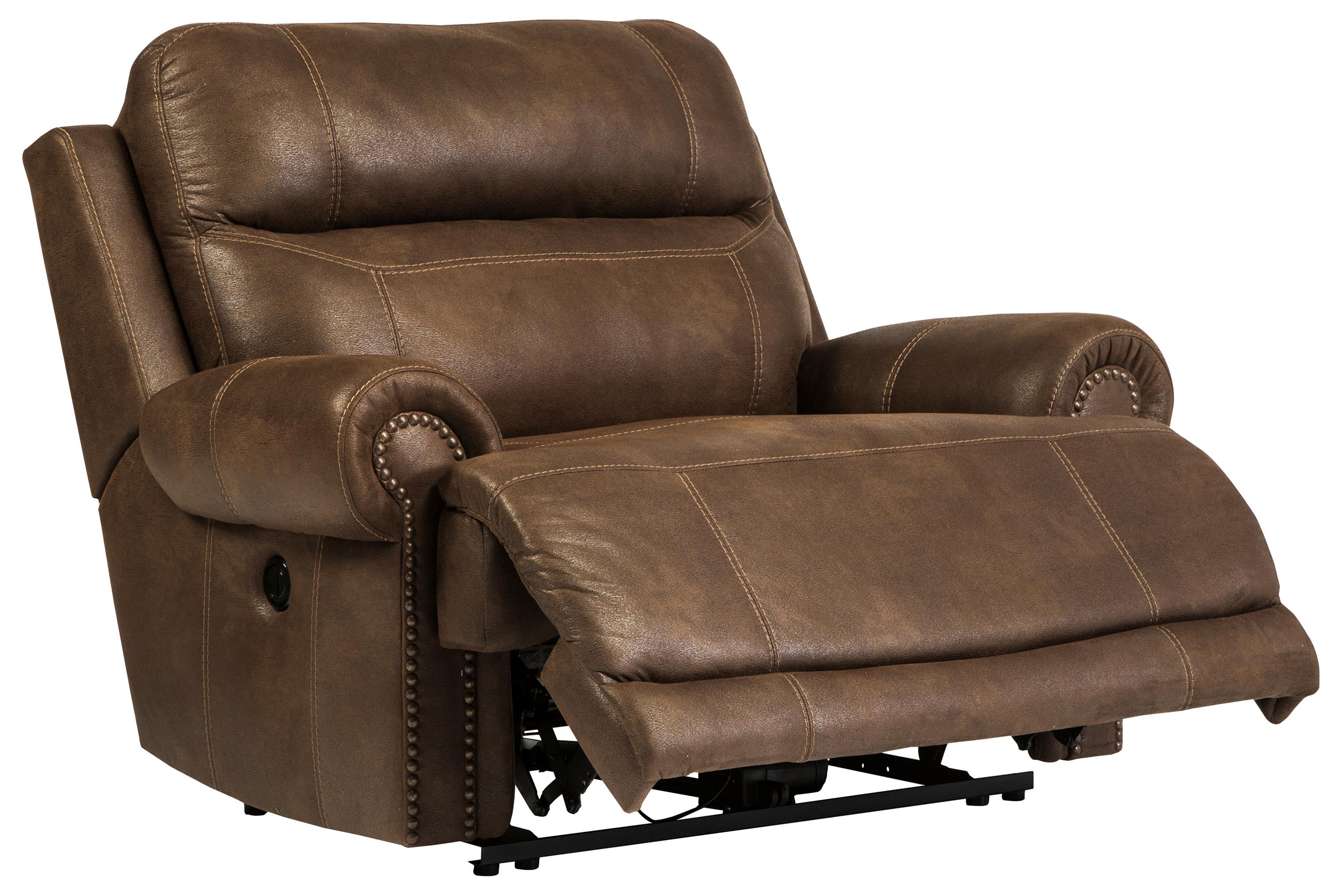 Signature Design by Ashley Austere Brown 3840082 Zero Wall Power Wide